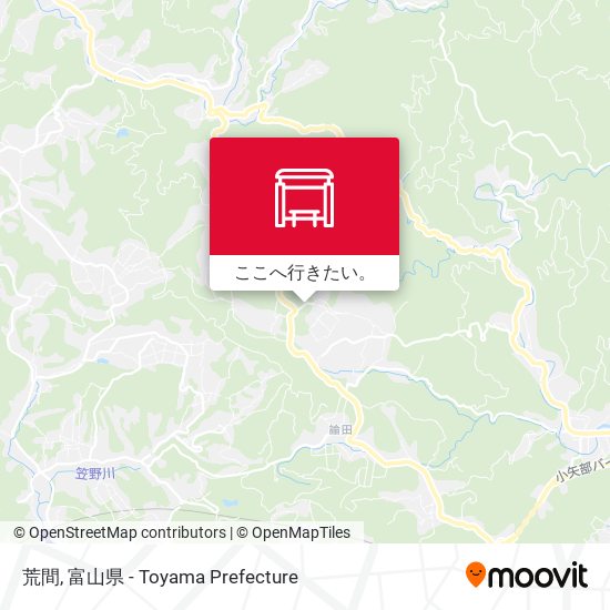 荒間地図