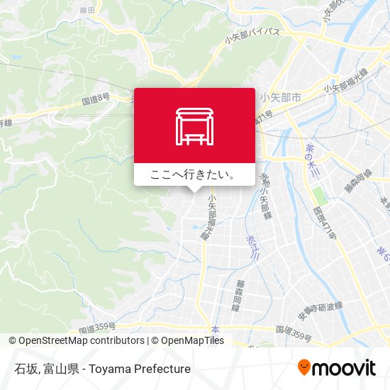 石坂地図