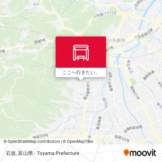 石坂地図
