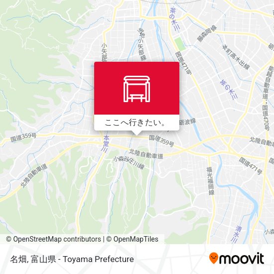 名畑地図