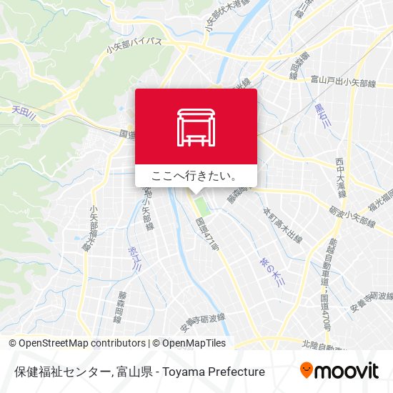 保健福祉センター地図
