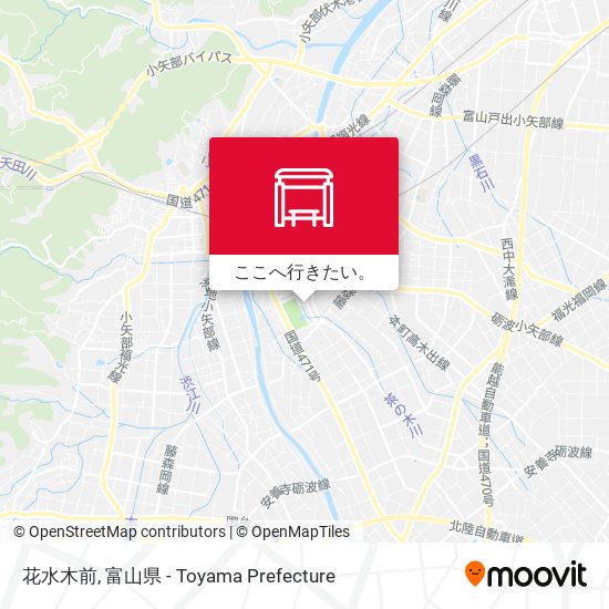 花水木前地図