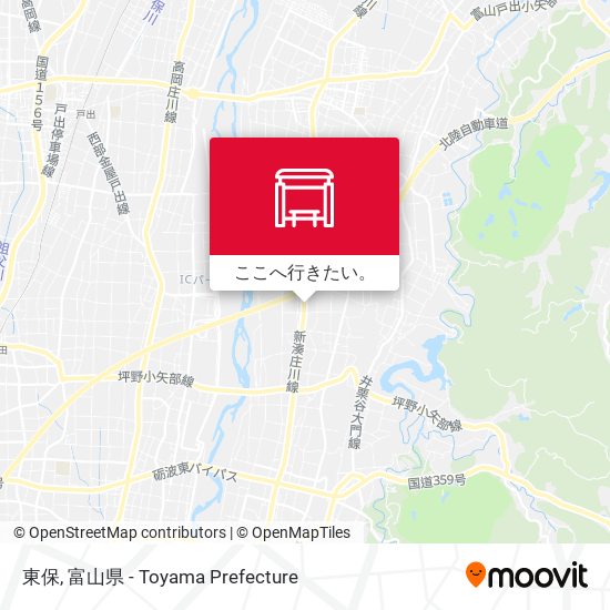 東保地図