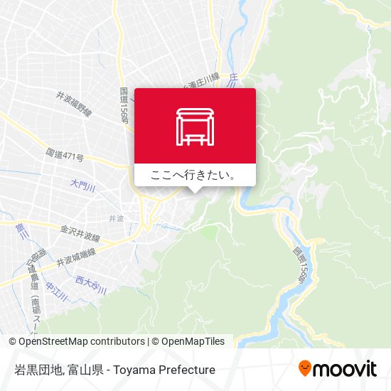 岩黒団地地図