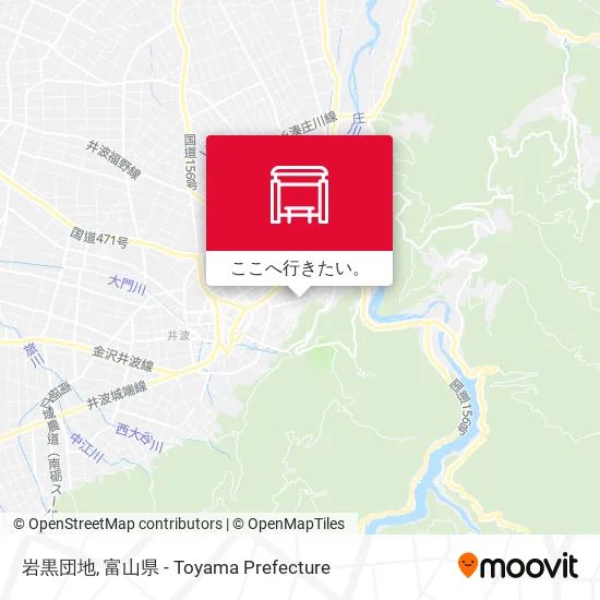 岩黒団地地図