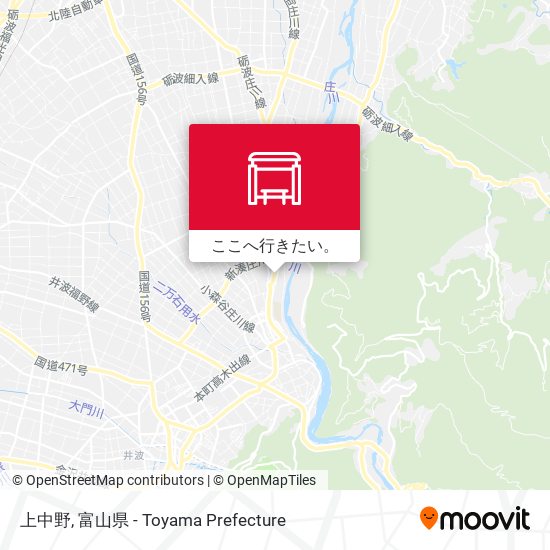 上中野地図