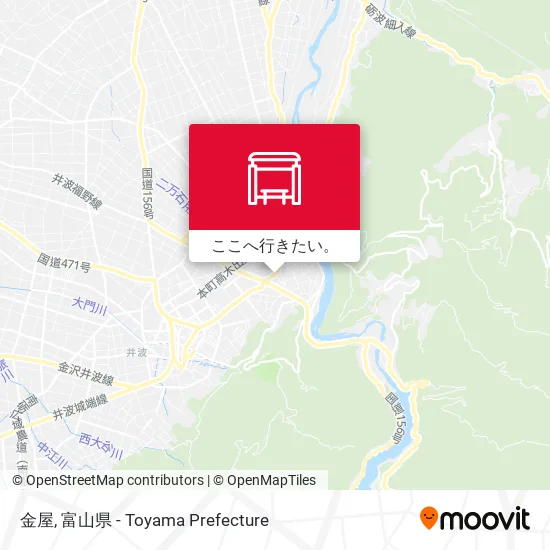 金屋地図