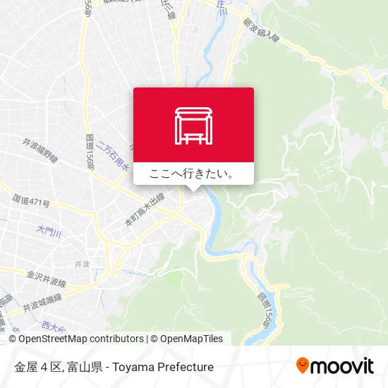 金屋４区地図