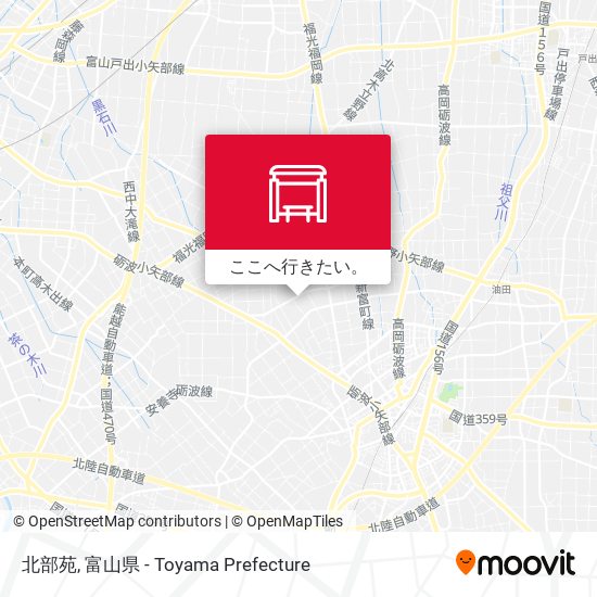 北部苑地図