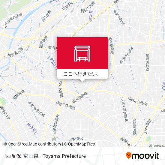 西反保地図