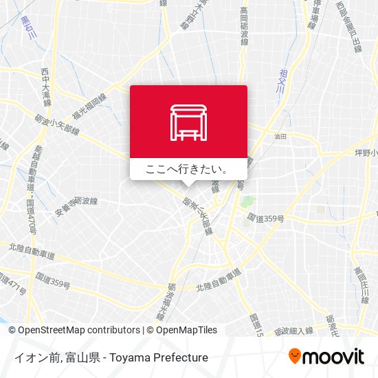 イオン前地図