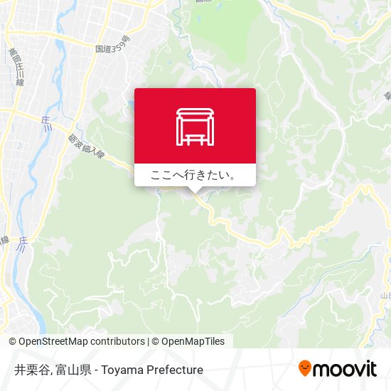 井栗谷地図