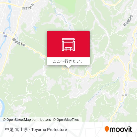 中尾地図
