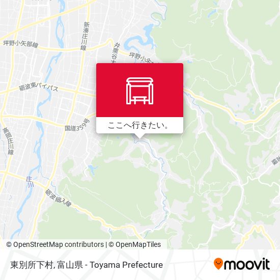 東別所下村地図