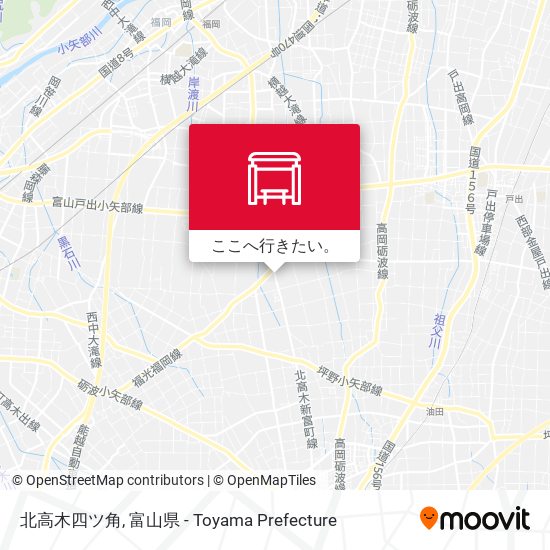 北高木四ツ角地図