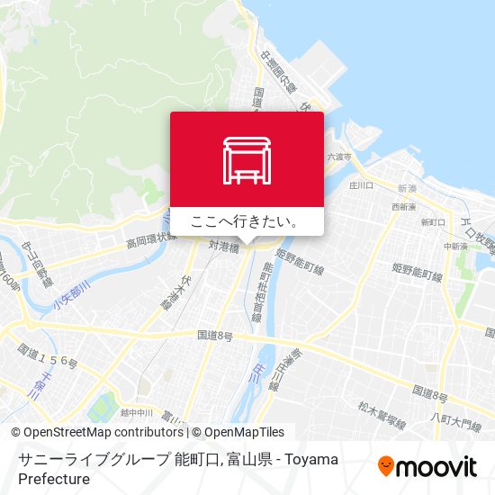 サニーライブグループ 能町口地図