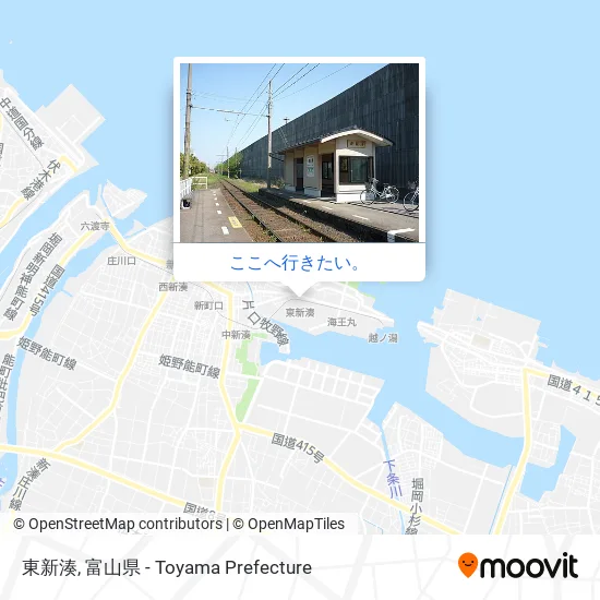 東新湊地図