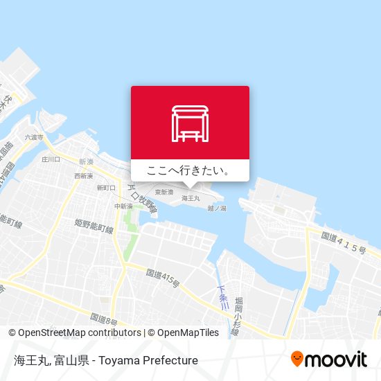海王丸地図