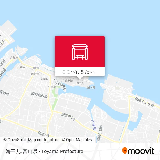 海王丸地図