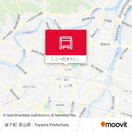 坂下町地図