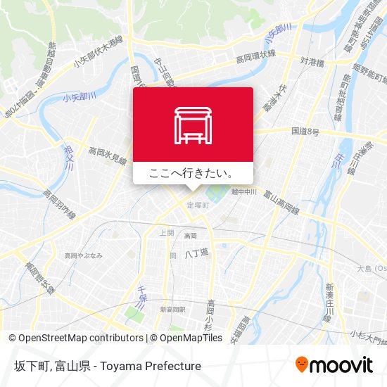 坂下町地図