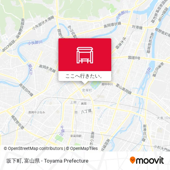 坂下町地図