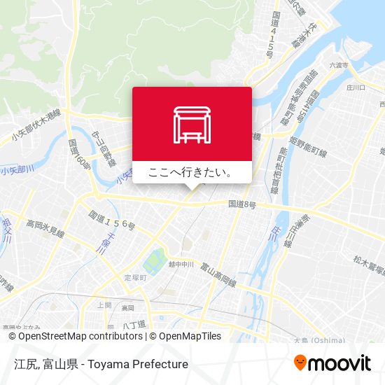 江尻地図