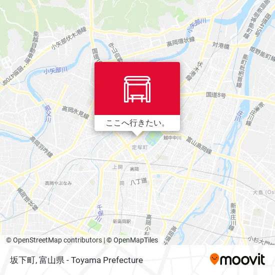 坂下町地図
