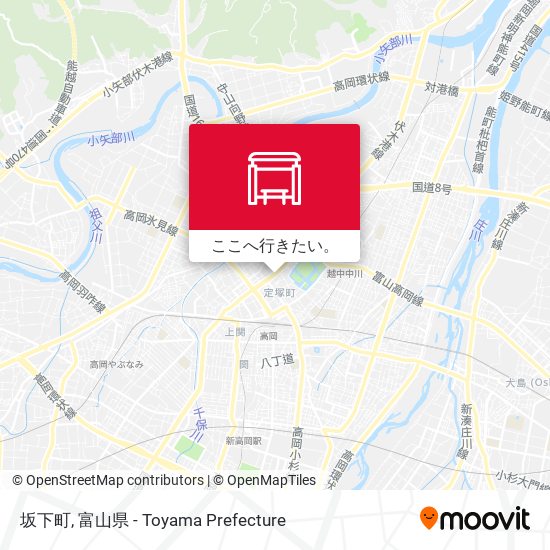 坂下町地図