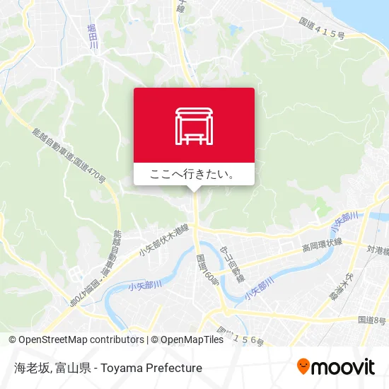 海老坂地図