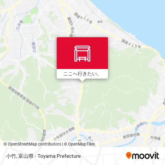小竹地図