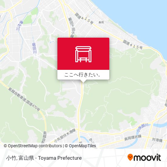 小竹地図
