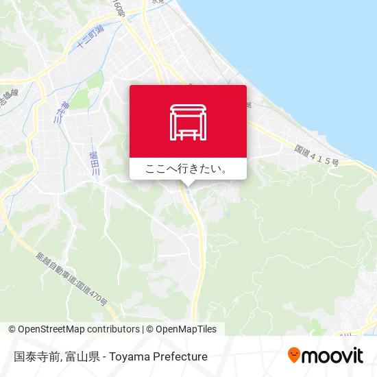 国泰寺前地図