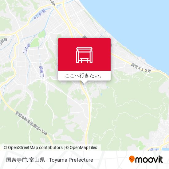 国泰寺前地図