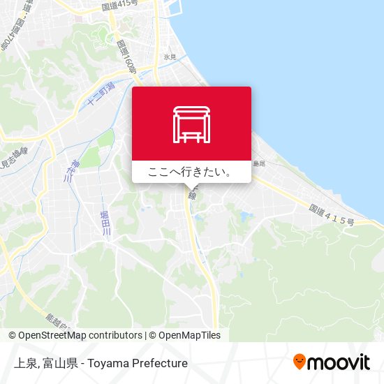 上泉地図
