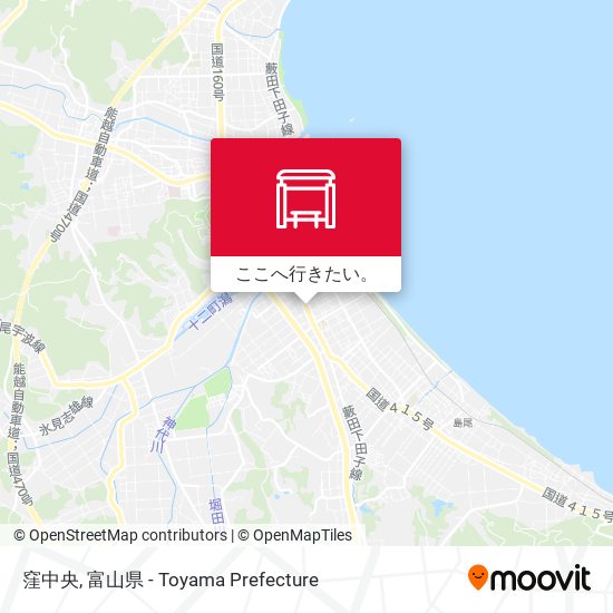 窪中央地図