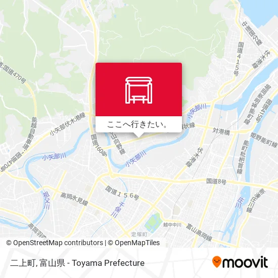 二上町地図