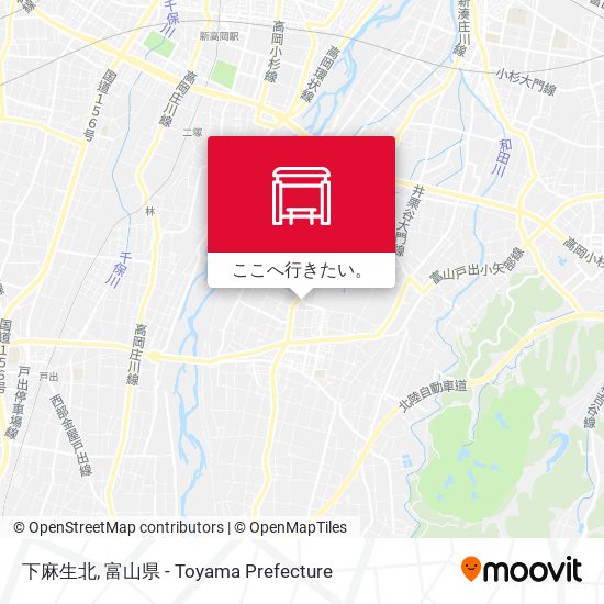 下麻生北地図