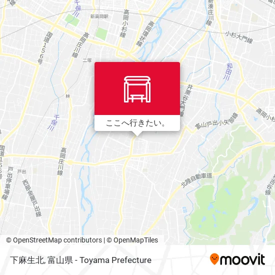 下麻生北地図