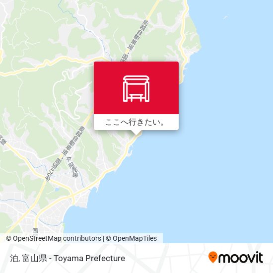 泊地図