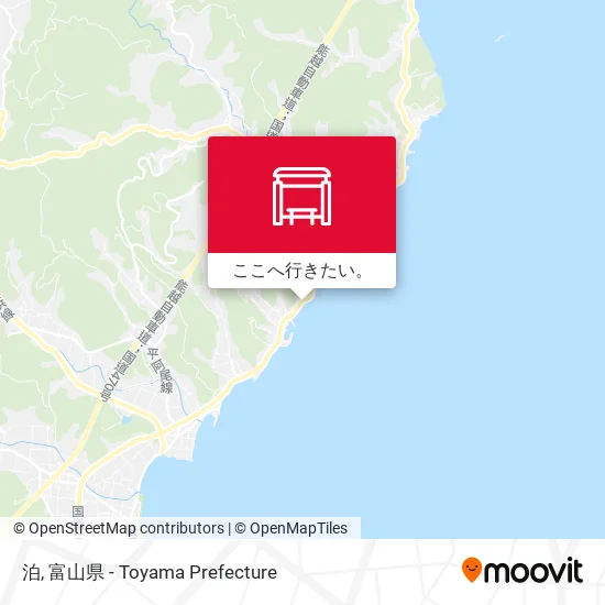 泊地図