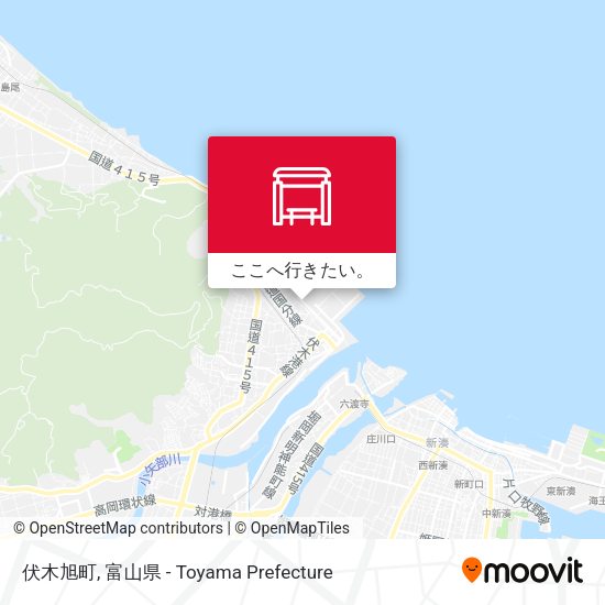伏木旭町地図
