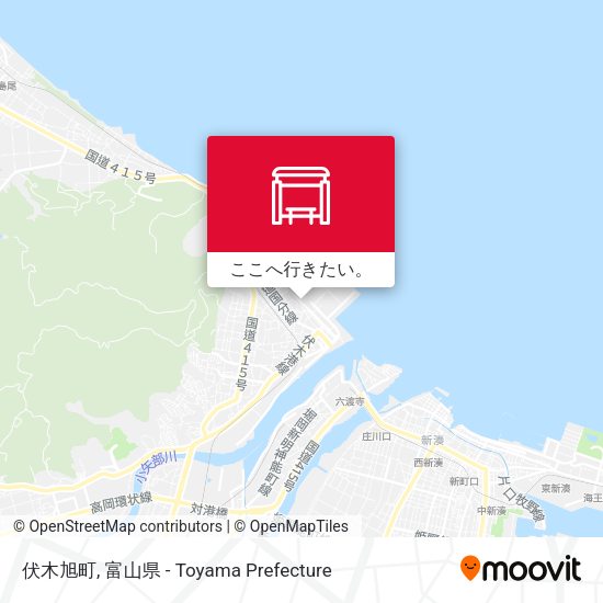 伏木旭町地図