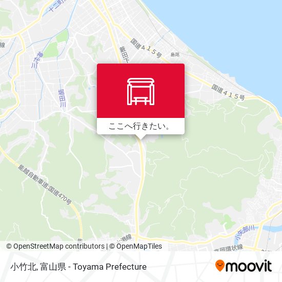 小竹北地図