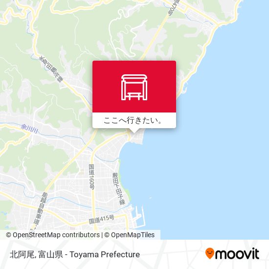 北阿尾地図