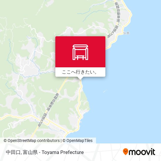 中田口地図