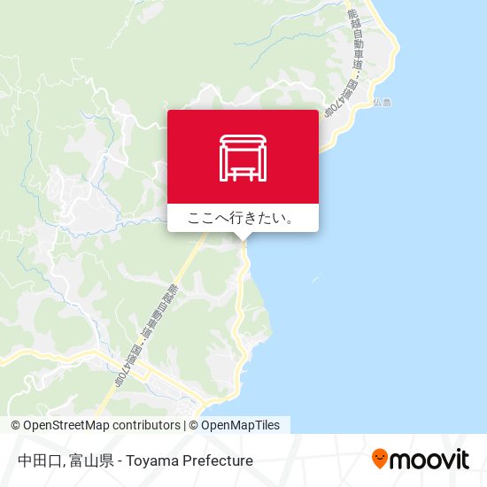 中田口地図