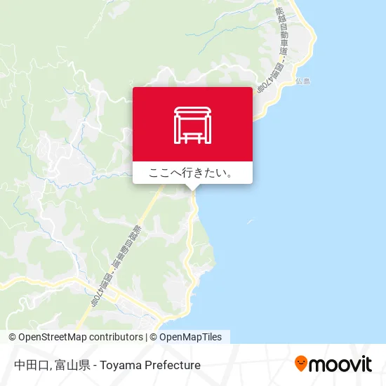 中田口地図
