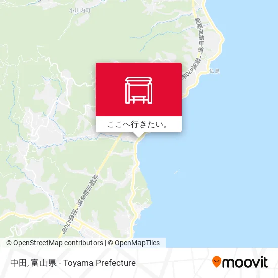 中田地図