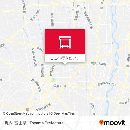 堀内地図